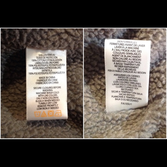 Men's Size Lg Wolverine Zip Up Lined Jacket - Picture 6 of 8